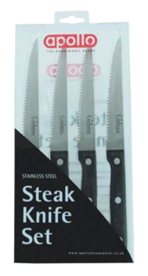 (image for) APOLLO STEAK KNIFE SET 4S