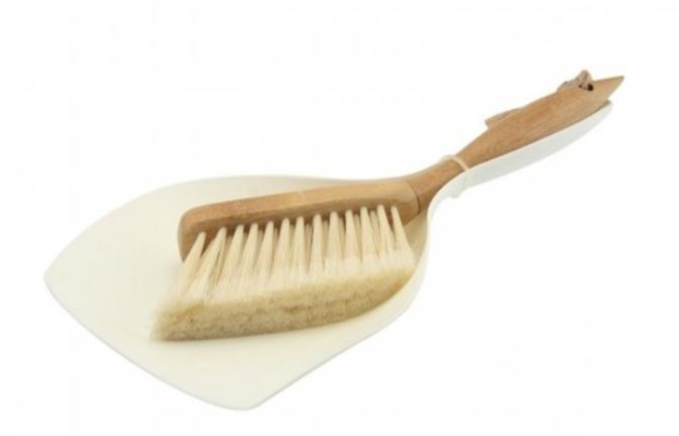 (image for) APOLLO DUSTPAN&BRUSH BAMBOOHAND SMALL