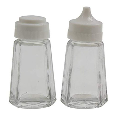 (image for) APOLLO SALT&PEPPER SET GLASS-7CM