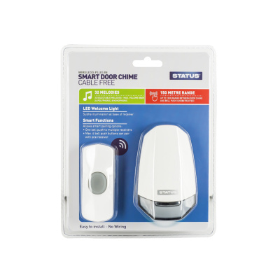 (image for) STATUS SMART DOOR CHIME WIRELESS - WITH NIGHT LIGHT