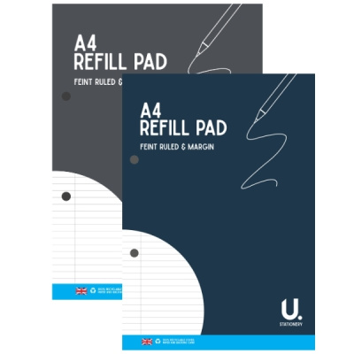 (image for) U. Refill Pad Ruled - A4