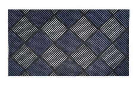 (image for) JVL MAT SCRAPER RUBBER SIL/BLU