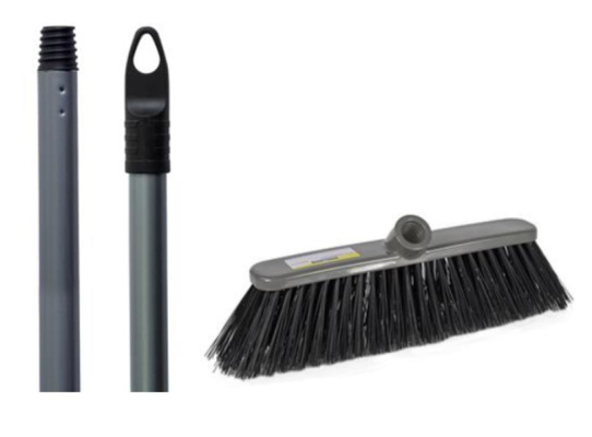 (image for) RS HW STIFF BROOMHEAD+HAND BLK