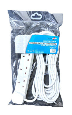 (image for) POWER+ 4 WAY EXTEN LEAD + NEON