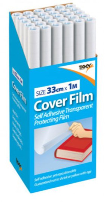 (image for) Tiger Book Cover Film 33cmx1m- 1M