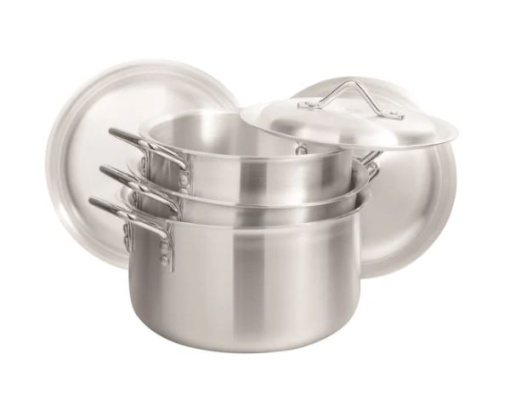 (image for) KLASSIC ALUMINIUM CASSEROLE SET 3PCS -32/36
