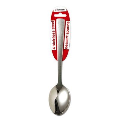 (image for) 151 STAINLESS STEEL DESSERT SPOONS 4S