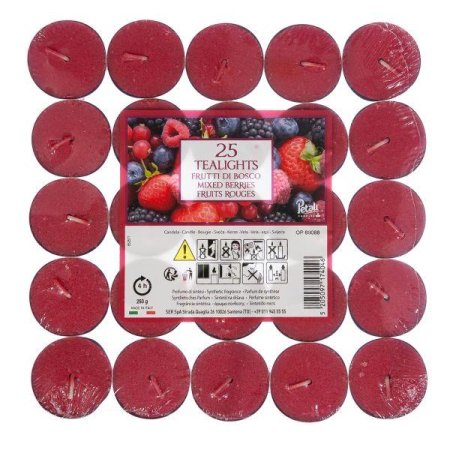 (image for) PRI TEALIGHT CANDLE M/BERRIES
