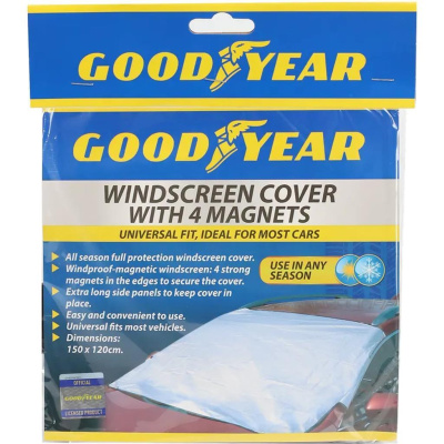 (image for) GOODYEAR MAGNETIC WINDSCREEN COVER - STD