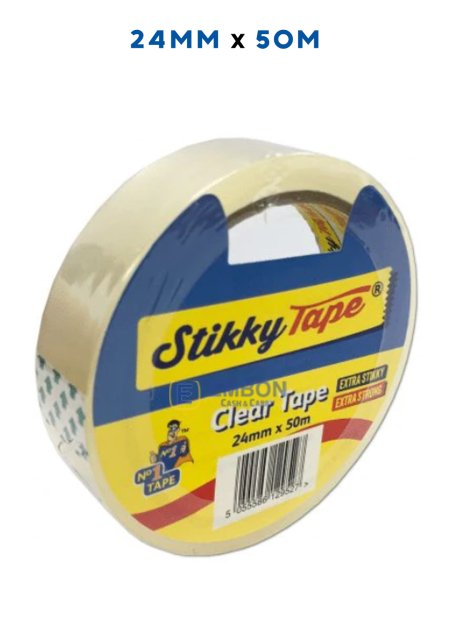 (image for) STIKKY TAPE CLEAR 50M