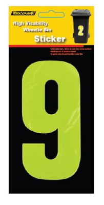 (image for) WHEELIE BIN NUMBER 9