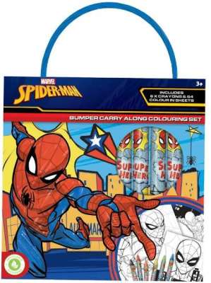 (image for) SPIDEREMAN BUMPER COLOURING SE