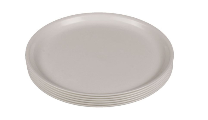 (image for) JAYPEE ROUND PLATE WHITE 6S - 10\"\"