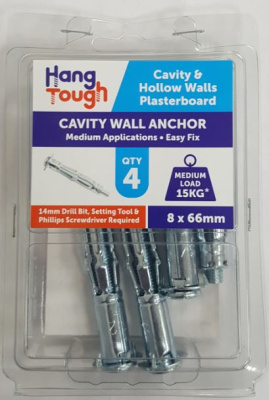 (image for) HT CAVITY WALL ANCHOR/SCREW 4S
