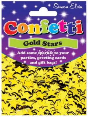 (image for) SEL CONFETTI GOLD STAR