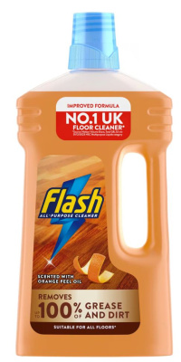 (image for) FLASH ALL PURPOSE FLOOR CLEANER ORANGE -1L