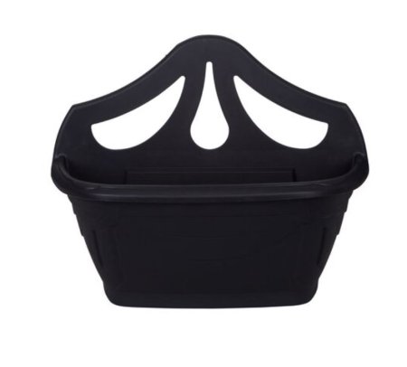 (image for) VENETIAN WALL PLANTER BLACK