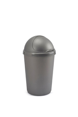 (image for) BULLET BIN+LID SILVER