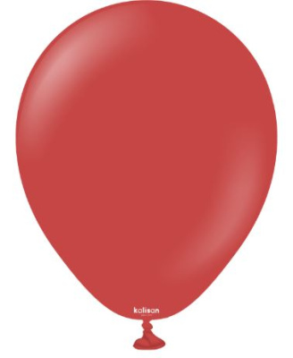 (image for) KS BALLOON STD/DEEP RED 25S