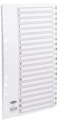 (image for) PUKKA INDEX DIVIDER CLEAR A-Z - A4