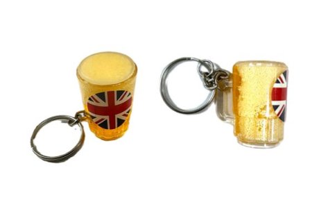 (image for) JL BEER TANKARD KEYRING - STD