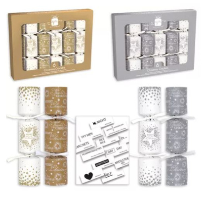 (image for) XMAS CRACKER MERRY CHRISTMA 6S - 6\" 