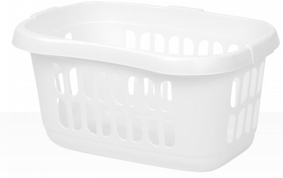 (image for) HIP LAUNDRY BASKET ICE WHITE