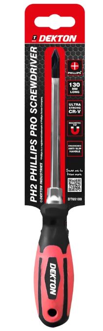 (image for) DEKTON PHILIPS NO2 PRO SCREWDRIVER -130MM
