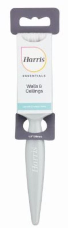(image for) HARRIS ESSENTIALS WALLS & CEILLINGS PAINT BRUSH - 1.5INCH