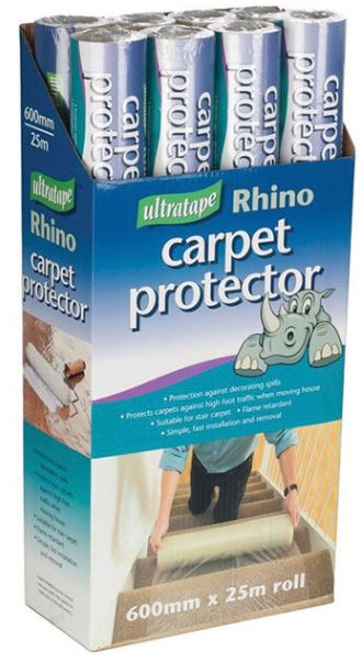 (image for) ULTRA CARPET PROTECTOR ROLL 25M - 600X25