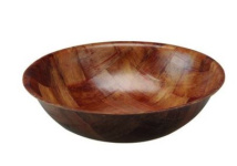 (image for) APOLLO WOVWN WOOD ROUND BOWL - 15CM