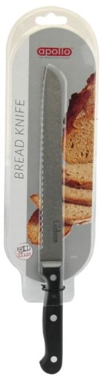 (image for) APOLLO BREAD KNIFE WITH CERBERA HANDLE - 20CM