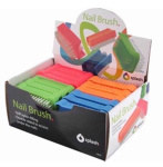 (image for) APOLLO PLASTIC NAIL BRUSH SPLASH ASSORTED