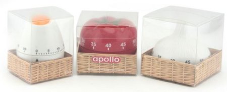 (image for) APOLLO KITCHEN EGG TIMER ASSORTED 3S