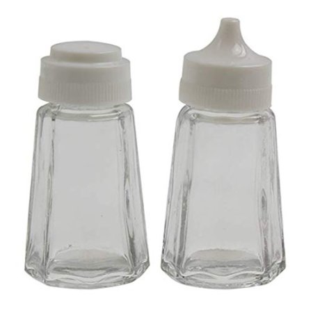(image for) APOLLO SALT&PEPPER SET GLASS-7CM