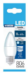 (image for) STATUS LED E27/ES CANDLE PEARL DAY LIGHT - 8W=60W