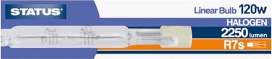 (image for) STATUS HALOGEN R7s LINEAR BULB WARM WHITE - 120W