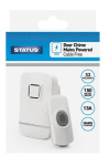 (image for) STATUS DOOR CHIME CABLE FREE PLUG-IN - 150M RANGE