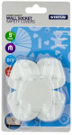 (image for) STATUS WALL SOCKET SAFETY COVERS - WHITE