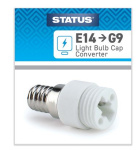 (image for) STATUS LIGHT BULB CAP CONVERTOR SES TO G9