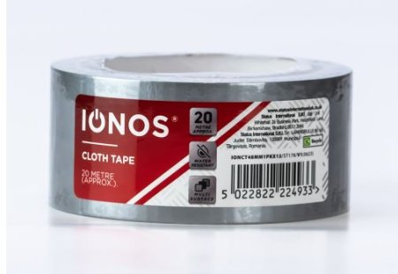 (image for) STATUS IONOS CLOTH TAPE - GREY - 20M