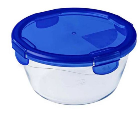 (image for) PYREX C&G GLASS CONT+LID ROUND