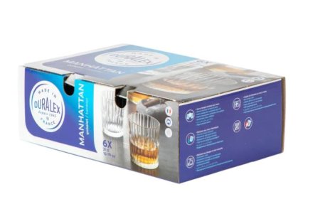 (image for) DURALEX MANHATAN CLEAR TUMBLER
