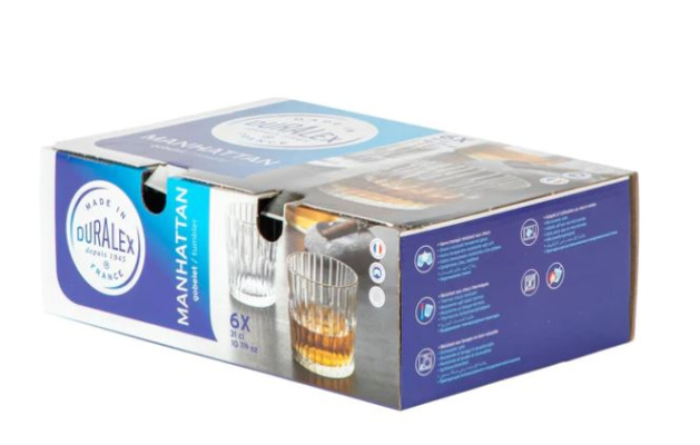 (image for) DURALEX MANHATAN CLEAR TUMBLER