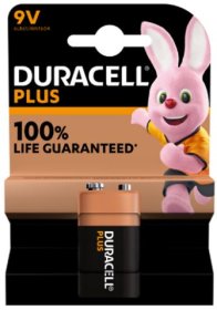 (image for) DURACELL 9V PLUS BATTERY