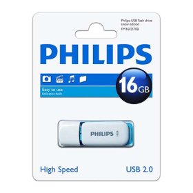 (image for) PHILIPS USB2.0 16GB HS SNOW