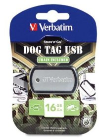 (image for) VERBATIM DOG TAG USB