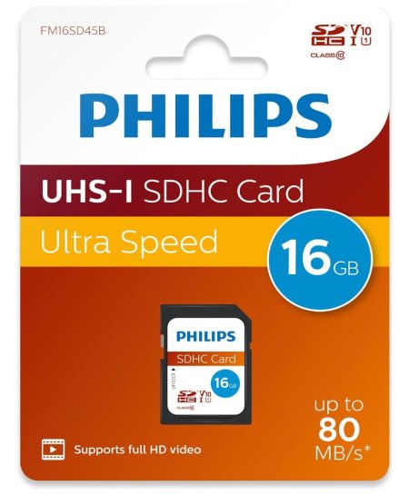 (image for) PHILIPS SDHC CARD CLASS 10
