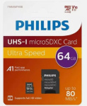 (image for) PHILIPS UHS-I SDXC CARD ULTRA SPEED - 64GB