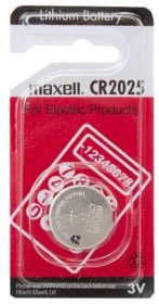 (image for) MAXELL LITHIUM BATTERY CR2025